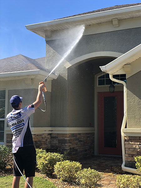 5 Star House Washing in St. Augustine FL - Full Blast Exterior Cleaning